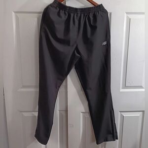 NEW BALANCE Men's Large Black Track Pant Activewear Sports Hiking